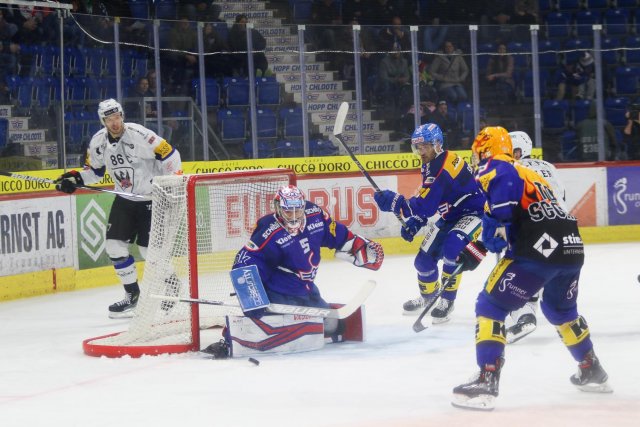 Photo hockey match Kloten - Fribourg le 24/11/2023