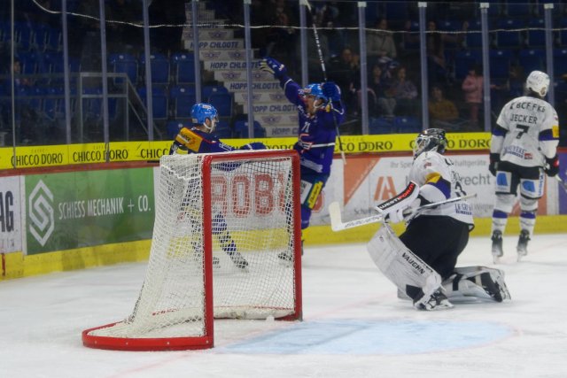 Photo hockey match Kloten - Fribourg le 24/11/2023