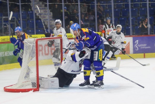 Photo hockey match Kloten - Fribourg le 24/11/2023
