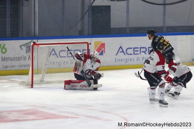 Photo hockey match Rouen - Briançon  le 23/11/2023