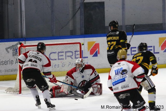 Photo hockey match Rouen - Briançon  le 23/11/2023