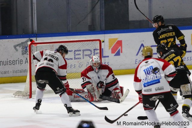 Photo hockey match Rouen - Briançon  le 23/11/2023