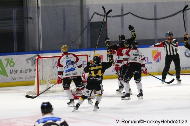 Photo hockey match Rouen - Briançon  le 23/11/2023