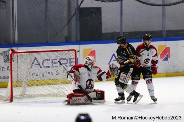 Photo hockey match Rouen - Briançon  le 23/11/2023