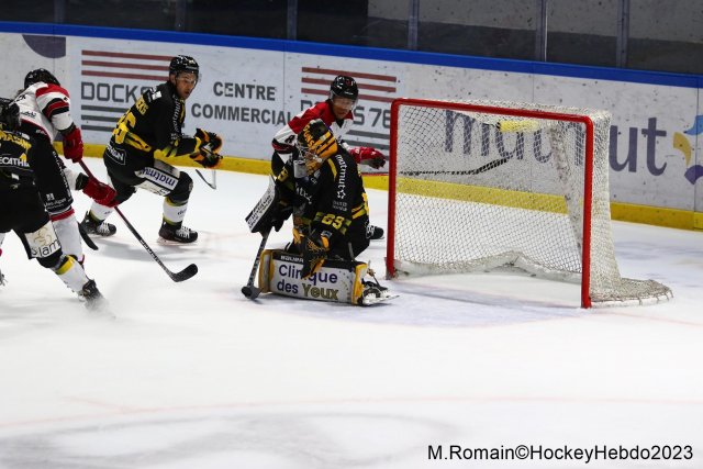 Photo hockey match Rouen - Briançon  le 23/11/2023