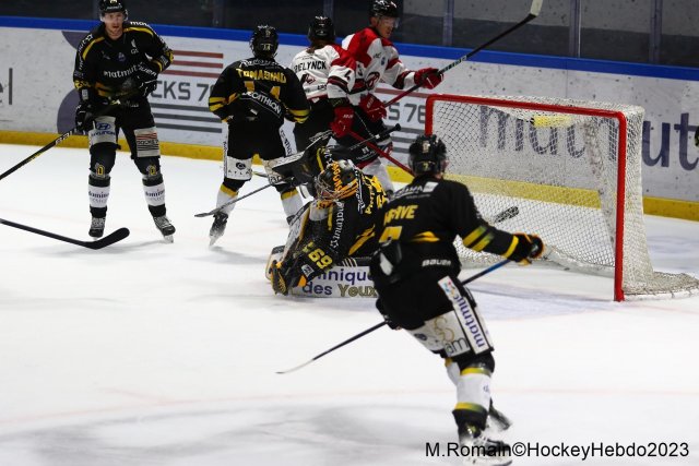 Photo hockey match Rouen - Briançon  le 23/11/2023