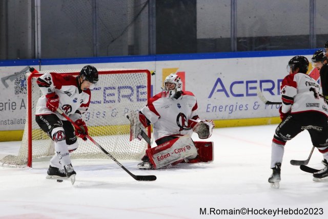 Photo hockey match Rouen - Briançon  le 23/11/2023