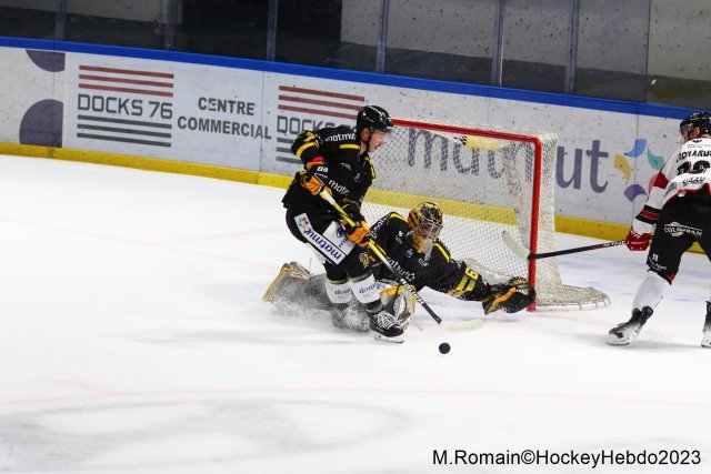 Photo hockey match Rouen - Briançon  le 23/11/2023