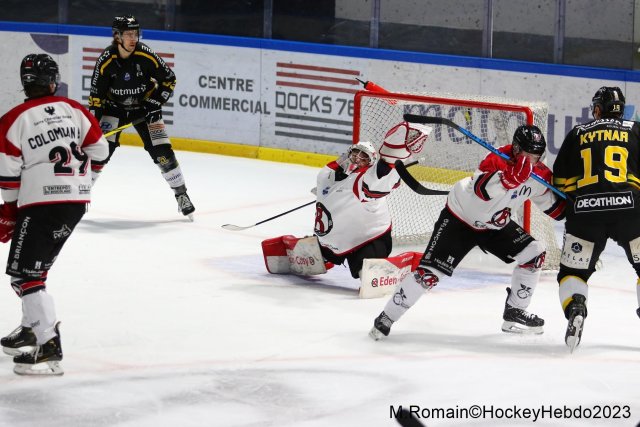 Photo hockey match Rouen - Briançon  le 23/11/2023