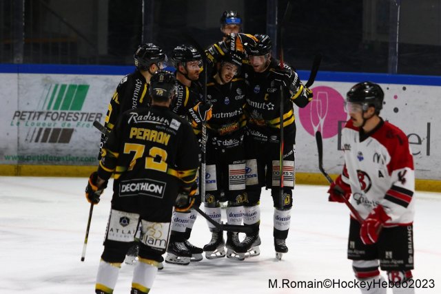 Photo hockey match Rouen - Briançon  le 23/11/2023