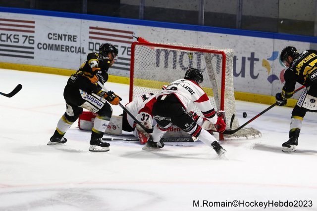Photo hockey match Rouen - Briançon  le 23/11/2023