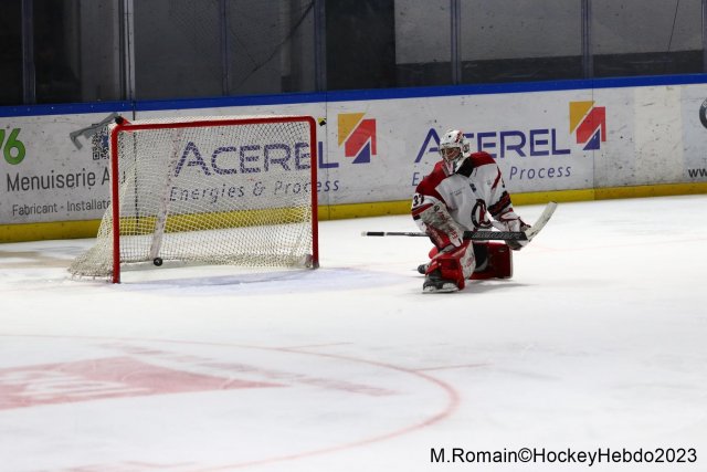 Photo hockey match Rouen - Briançon  le 23/11/2023
