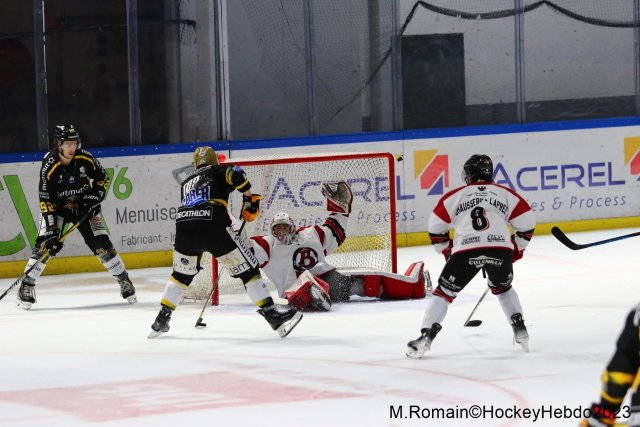 Photo hockey match Rouen - Briançon  le 23/11/2023