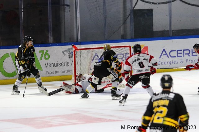 Photo hockey match Rouen - Briançon  le 23/11/2023