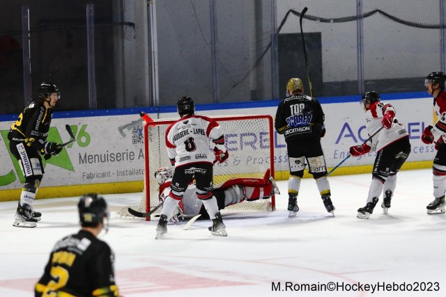 Photo hockey match Rouen - Briançon  le 23/11/2023