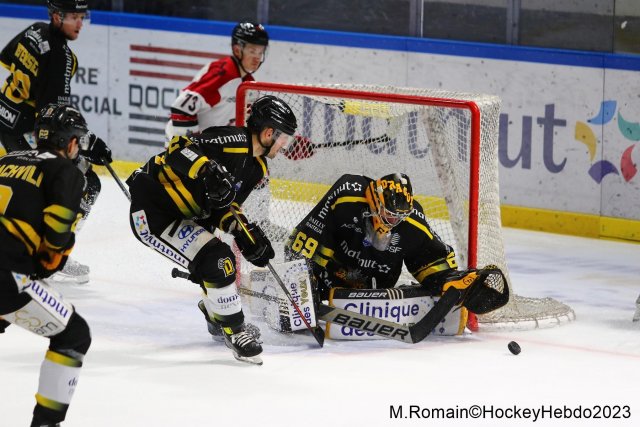 Photo hockey match Rouen - Briançon  le 23/11/2023