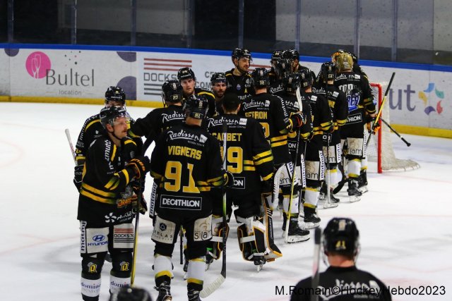 Photo hockey match Rouen - Briançon  le 23/11/2023