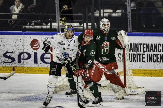 Photo hockey match Cergy-Pontoise - Marseille le 24/11/2023