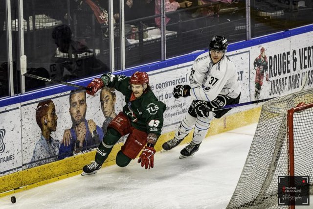 Photo hockey match Cergy-Pontoise - Marseille le 24/11/2023