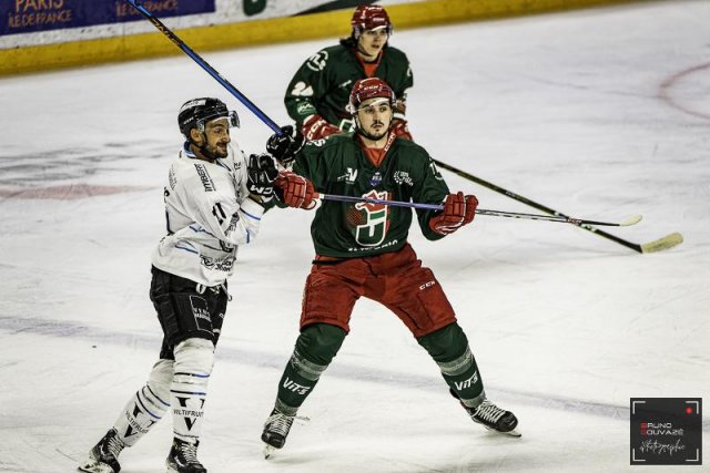 Photo hockey match Cergy-Pontoise - Marseille le 24/11/2023