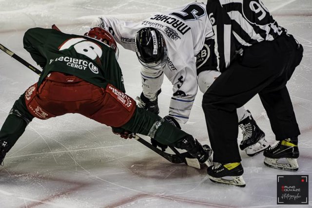 Photo hockey match Cergy-Pontoise - Marseille le 24/11/2023
