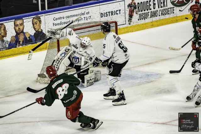 Photo hockey match Cergy-Pontoise - Marseille le 24/11/2023
