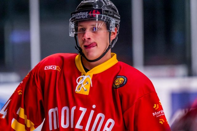 Photo hockey match Morzine-Avoriaz - Caen  le 25/11/2023