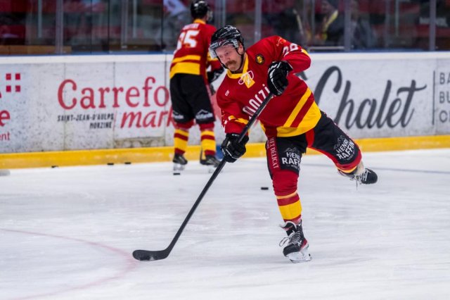 Photo hockey match Morzine-Avoriaz - Caen  le 25/11/2023