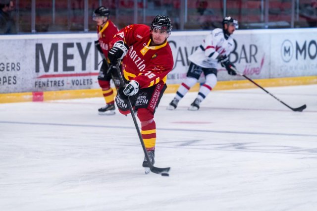 Photo hockey match Morzine-Avoriaz - Caen  le 25/11/2023