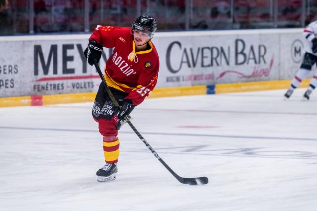 Photo hockey match Morzine-Avoriaz - Caen  le 25/11/2023