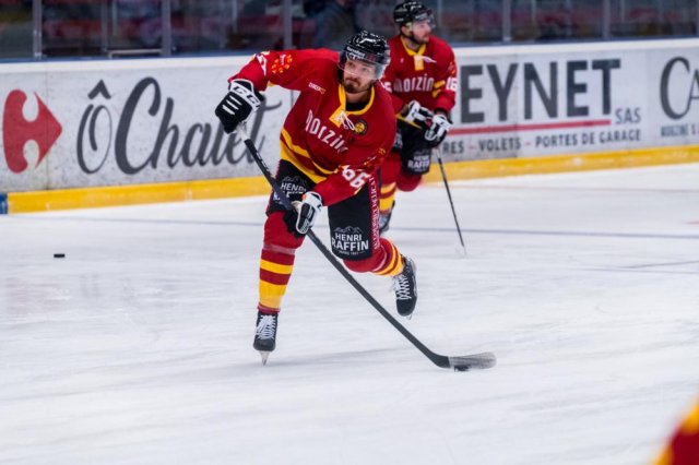 Photo hockey match Morzine-Avoriaz - Caen  le 25/11/2023