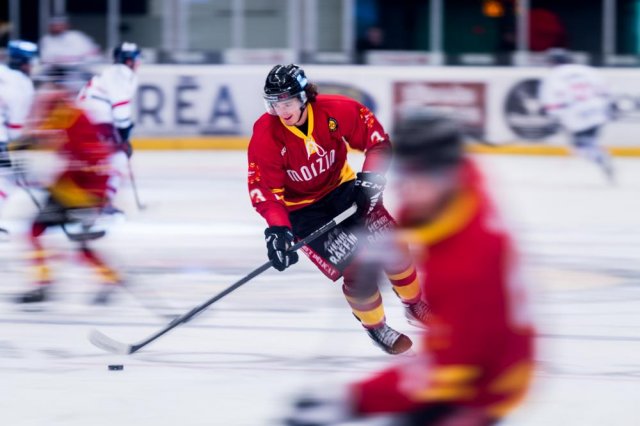 Photo hockey match Morzine-Avoriaz - Caen  le 25/11/2023