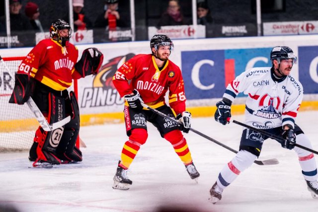 Photo hockey match Morzine-Avoriaz - Caen  le 25/11/2023