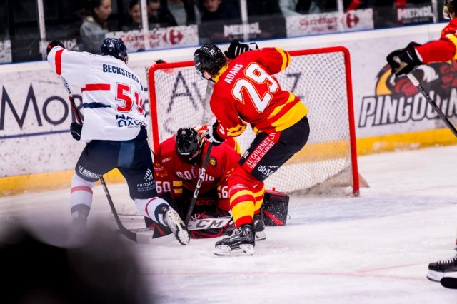 Photo hockey match Morzine-Avoriaz - Caen  le 25/11/2023