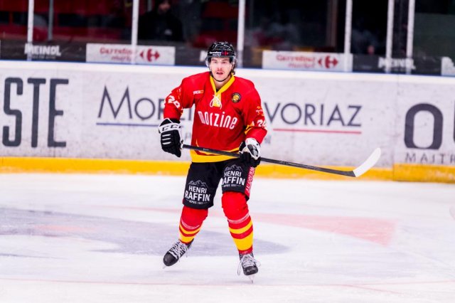 Photo hockey match Morzine-Avoriaz - Caen  le 25/11/2023