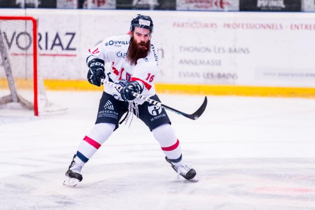 Photo hockey match Morzine-Avoriaz - Caen  le 25/11/2023