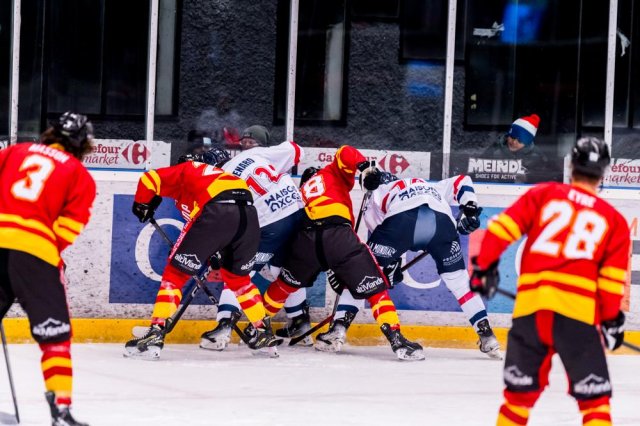 Photo hockey match Morzine-Avoriaz - Caen  le 25/11/2023