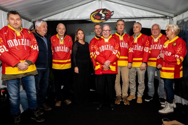 Photo hockey match Morzine-Avoriaz - Caen  le 25/11/2023