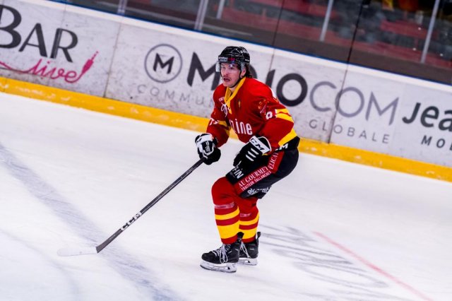 Photo hockey match Morzine-Avoriaz - Caen  le 25/11/2023