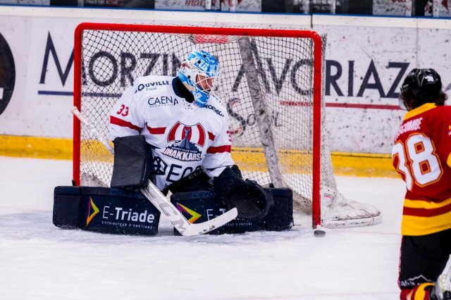 Photo hockey match Morzine-Avoriaz - Caen  le 25/11/2023