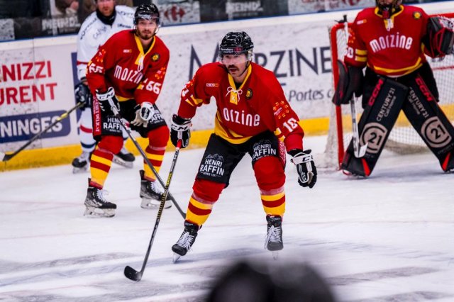Photo hockey match Morzine-Avoriaz - Caen  le 25/11/2023