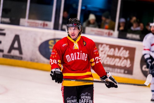 Photo hockey match Morzine-Avoriaz - Caen  le 25/11/2023
