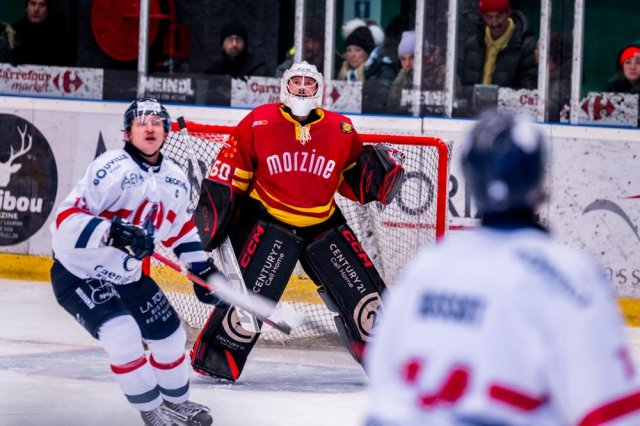 Photo hockey match Morzine-Avoriaz - Caen  le 25/11/2023