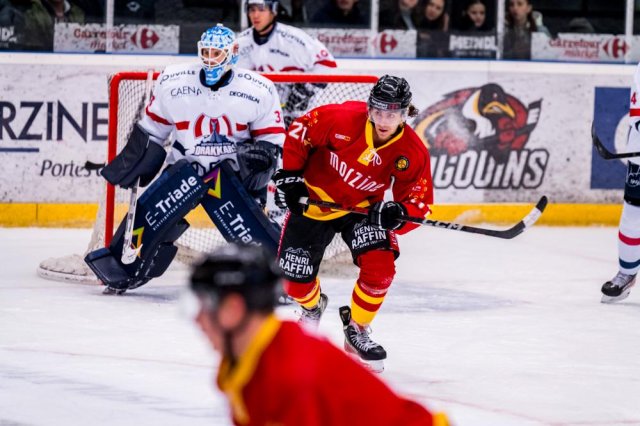 Photo hockey match Morzine-Avoriaz - Caen  le 25/11/2023