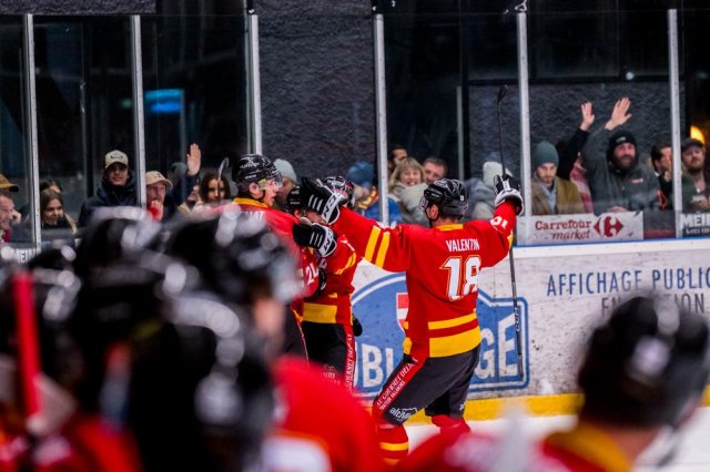 Photo hockey match Morzine-Avoriaz - Caen  le 25/11/2023