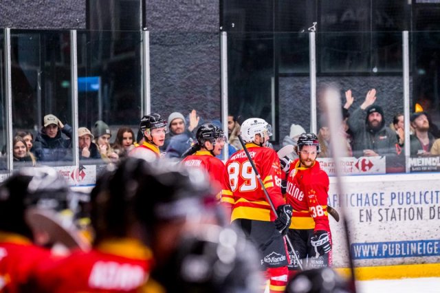 Photo hockey match Morzine-Avoriaz - Caen  le 25/11/2023