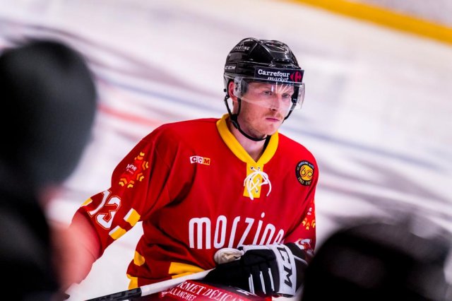 Photo hockey match Morzine-Avoriaz - Caen  le 25/11/2023