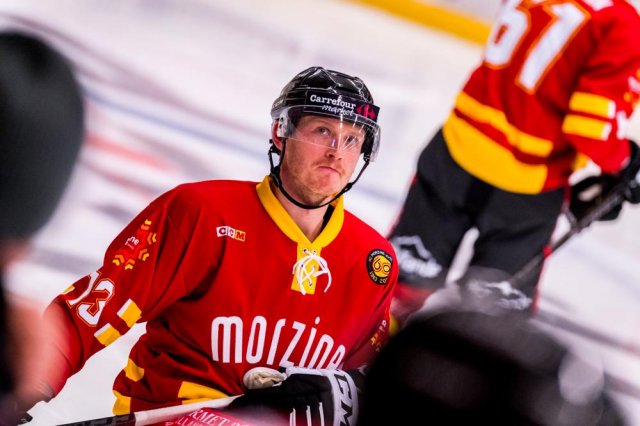 Photo hockey match Morzine-Avoriaz - Caen  le 25/11/2023