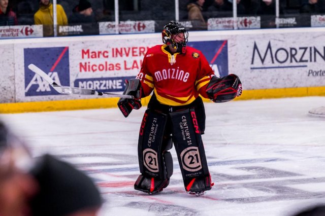 Photo hockey match Morzine-Avoriaz - Caen  le 25/11/2023