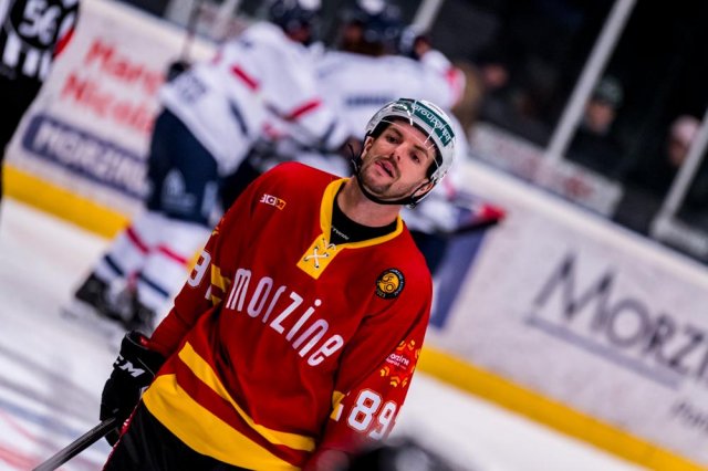 Photo hockey match Morzine-Avoriaz - Caen  le 25/11/2023